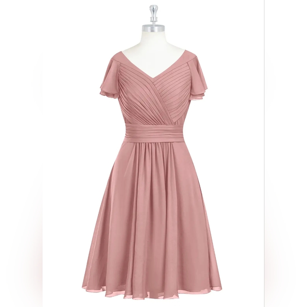 Azazie Hadley 12 Vintage Mauve NWT